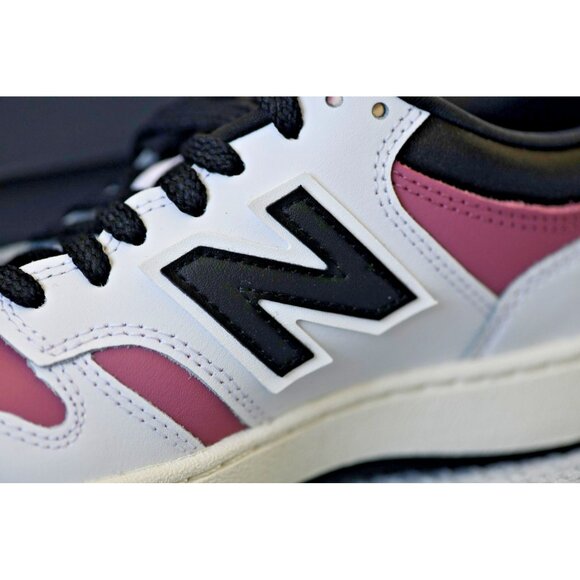New! Size: 6 Women/4.5 Men  | New Balance 480 V1 | Color: White/Rosewood/Black - Picture 11 of 15